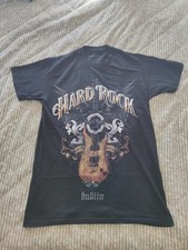Vintage Hard Rock Cafe Dublin Maglia T-Shirt Dublino Maglietta