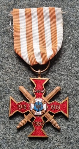 Polonia croce spade 1921 wolyn - croce,