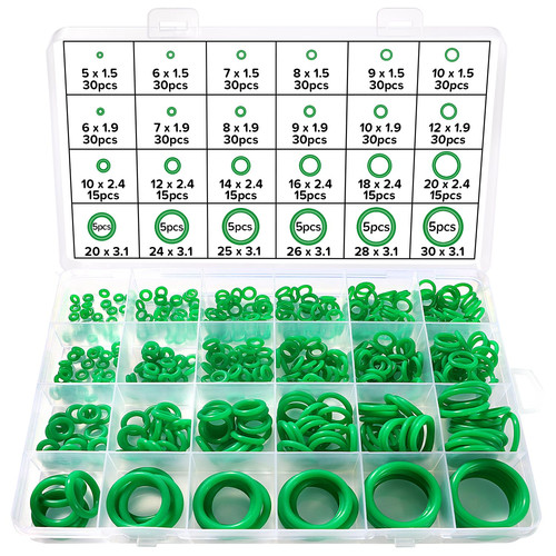 480 pezzi misure - pezzi, o-ring