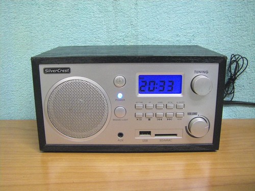 Retro radio estilo vintage