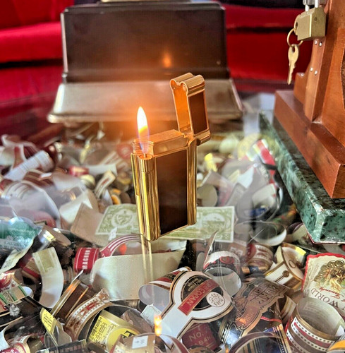 Accendino rothschild oro - accendino,
