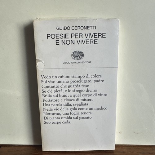 Guido ceronetti poesie - guido,