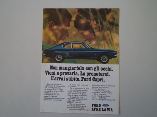 Advertising pubblicità 1970 - pubblicità,