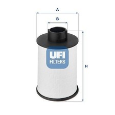 Filtro carburante UFI 60H2O00 compatibile con CITROËN FIAT FORD GENERAL MOTORS O