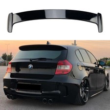 Spoiler tetto Lama per BMW Serie 1 E81 E87 nero lucido
