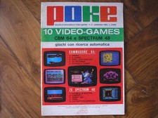 POKE #5 RIVISTA 9/1985 CBM 64 SPECTRUM 48 ED. FERMONTS
