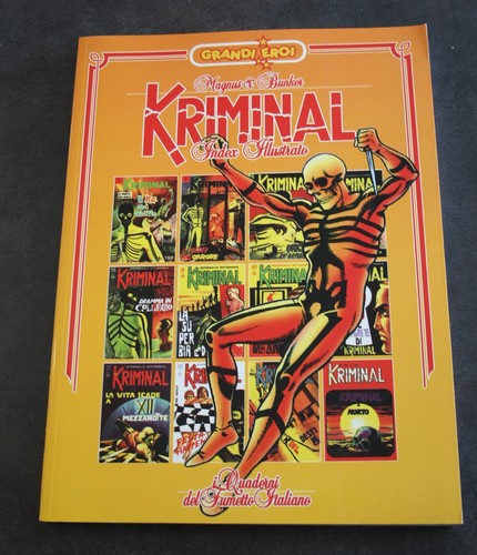 Kriminal index illustrato - kriminal,
