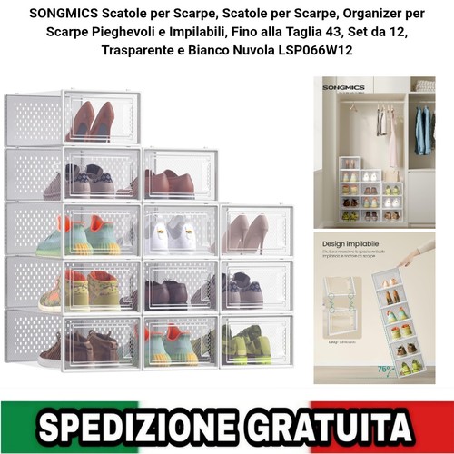 Scatole scarpe organizer - scatole,