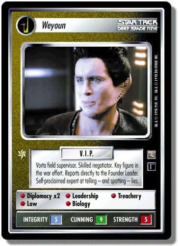 Weyoun the dominion - the,