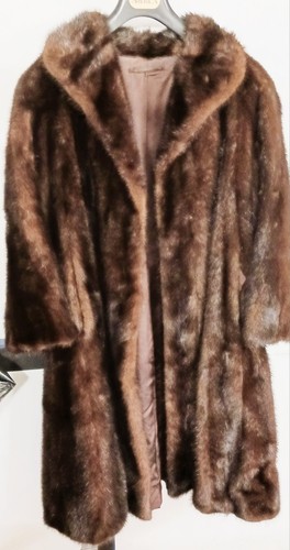 Pelliccia visone marrone - pelliccia,
