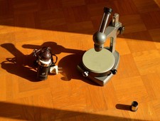 Microscopio Vintage + luce