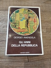 LIBRO GLI ANNI DELLA