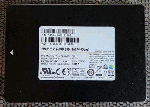 Samsung pm883 240 interno - pm883,