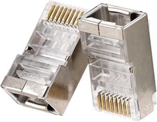 Plug RJ45 Cat.6 schermato -