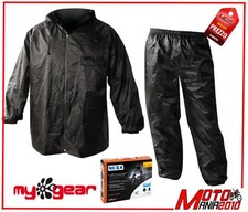 COMPLETO ANTIPIOGGIA GIACCA E PANTALONE MOTO / BICI  TG XL / XXL