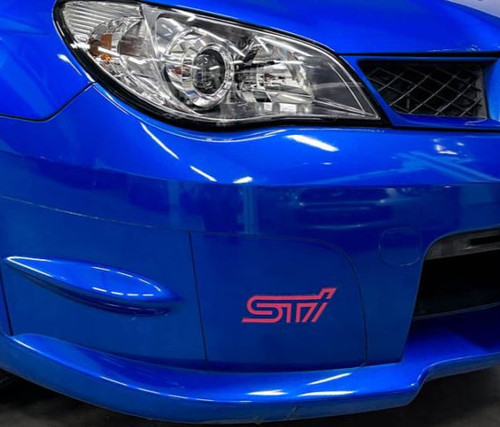 Adesivo sti rosa subaru - rosa,
