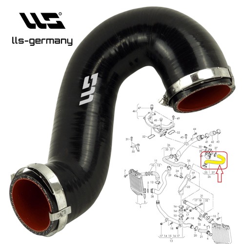 Tubo intercooler silicone - tubo,