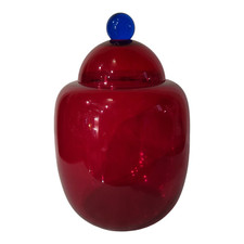 Potiche in vetro soffiato