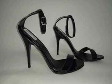 Fatto a Mano Latex Gomma Vari Colore Sandali Tacchi 12cm Taglia 42-47 Bolingier