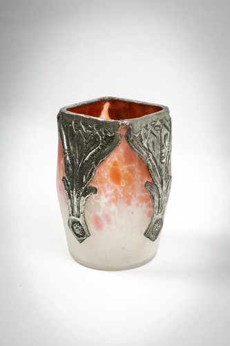 Vase art nouveau verre - vase,