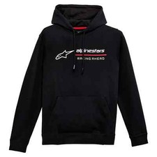 ALPINESTARS FELPA LINEAR RACE HOODIE BLACK TG XL