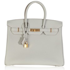 Hermès Gris Neve Togo Birkin