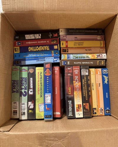 Lotto videocassette come - videocassette, in