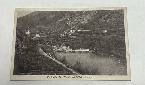Cartolina isola del cantone - cartolina,