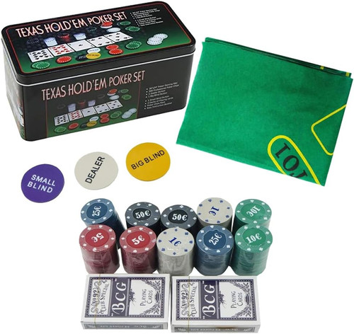 Set poker professionale con - set,