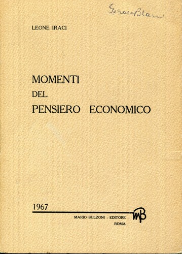 Momenti del pensiero - , economico