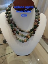 Collana Lunga In Pietra Dura
