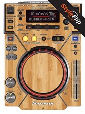 Pioneer CDJ-400 Skin | Legno #5 | Decalcomania protettiva | StyleFlip Skins