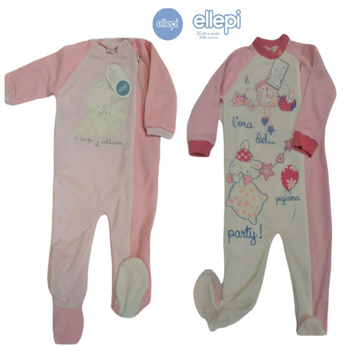 Ellepi pigiama neonato felpato - pigiama,