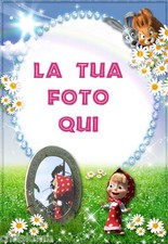 Cialda MASHA E L'ORSO