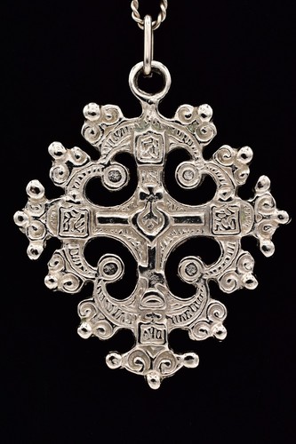 Collana vintage ornata - collana,