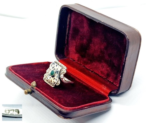 Antico anello 925er argento - antico,
