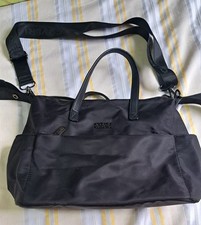 Borsa Coveri Collection Nera in Tessuto con tracolla regolabile