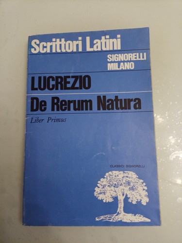 Rerum natura liber primus - de,