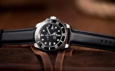 Cinturino orologio pelle di