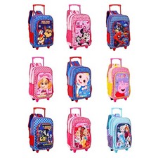ZAINO PIEGHEVOLE DELUXE DELUXE CON LICENZA CARATTERE BORSA BAGAGLI CABINA BAMBINI