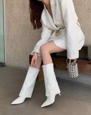 Stivali Donna Ginocchio Tacco