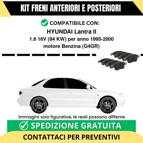 Pastiglie freno ant post - freno,