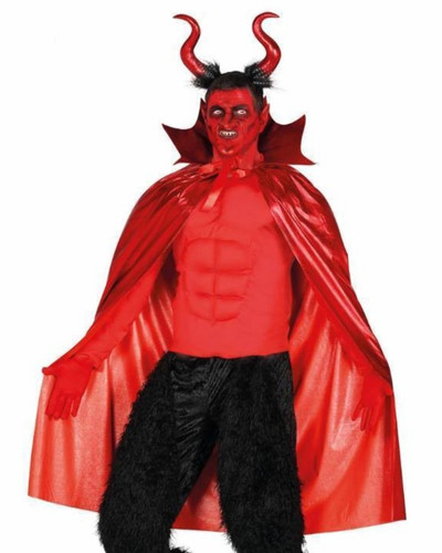 Set costume uomo red devil - set,