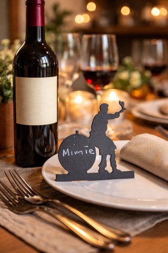 Etichette vino segnaposto - etichette,