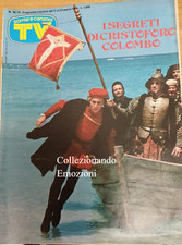 TV SORRISI E CANZONI 10/11 1985-Cristoforo Colombo-Sabani-Robert Mitchum-Fogli
