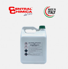 Alcool Etilico Denaturato 99,9 ° %  - 5 Lt - Uso Domestico e Ind 1° Qualità