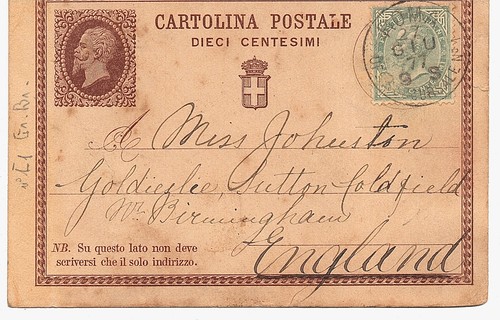 Regno cartolina postale - cartolina,