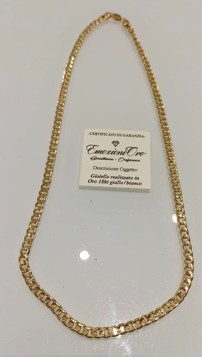 Collana catena oro - collana,