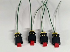 4 CONNETTORI INIETTORI BRC GPL METANO SPINA INIETTORE