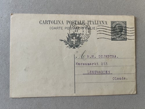 Intero postale italia - intero,